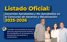 Listado oficial