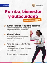 La Ciclovida de Cali continúa el domingo 22 de marzo con jornadas de bienestar y empoderamiento para las mujeres