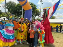 Comuna 10 y sectores aledaños disfrutaron del ‘Festival de la Familia’ en el Polideportivo de El Guabal