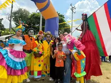 Comuna 10 y sectores aledaños disfrutaron del ‘Festival de la Familia’ en el Polideportivo de El Guabal