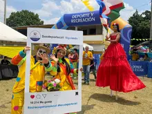 Comuna 10 y sectores aledaños disfrutaron del ‘Festival de la Familia’ en el Polideportivo de El Guabal