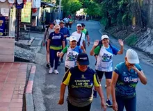 Cali le sigue caminando a la actividad física: más de 60 personas se gozaron la ruta de La Vorágine
