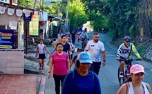 Cali le sigue caminando a la actividad física: más de 60 personas se gozaron la ruta de La Vorágine