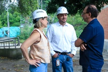 “Esta obra le cambiará la vida a nuestros niños”: con demolición inicia recuperación total de la IE Santa Cecilia - República de Francia