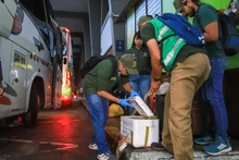 Autoridad ambiental hace incautación de fauna silvestre en la Terminal de Transporte: se intensifican controles previos a Semana Santa