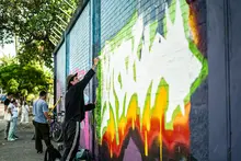 El arte urbano se tomó el barrio San Luis con batalla de grafiti: ‘Cali está en obra’