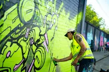 El arte urbano se tomó el barrio San Luis con batalla de grafiti: ‘Cali está en obra’