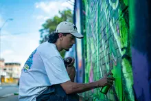 El arte urbano se tomó el barrio San Luis con batalla de grafiti: ‘Cali está en obra’