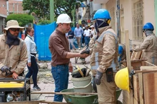 Los vecinos del Distrito Cultural y Turístico del barrio Obrero ya cuentan con cableado subterráneo