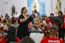 La Orquesta Sinfónica de Siloé se tomó la Parroquia de San Cayetano en el ‘II Festival de Música Clásica de Cali’