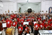 La Orquesta Sinfónica de Siloé se tomó la Parroquia de San Cayetano en el ‘II Festival de Música Clásica de Cali’