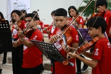 La Orquesta Sinfónica de Siloé se tomó la Parroquia de San Cayetano en el ‘II Festival de Música Clásica de Cali’