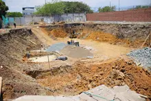 Avanzan tres obras clave en Antonio Nariño: salud, educación y vías muestran resultados