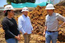 Avanzan tres obras clave en Antonio Nariño: salud, educación y vías muestran resultados