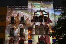 Mapping llenó de luces, color y tecnología el Bulevar del Río