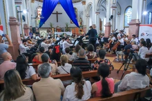 Orquesta Filarmónica de Cali cerró su participación en el segundo Festival de Música Clásica con concierto en el barrio Obrero