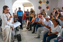 Alcaldía atiende solicitudes de habitantes del barrio Alirio Mora Beltrán en la comuna 14