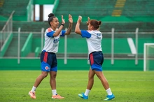 La ‘tricolor’ femenina se pone a punto para el duelo del viernes en el Pascual Guerrero contra Venezuela
