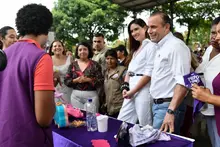 Madres cuidadoras de la Comuna 6 celebran con alegría el noveno Cuidarte