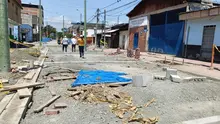 Conductor invade obra del Barrio Obrero haciendo caso omiso a cerramientos: EDRU