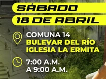 Banner para la  2da jornada de actividad física 