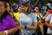 El Bulevar de Oriente se activó con una jornada nocturna por el ‘Mes de la Actividad Física’
