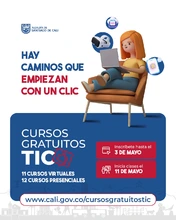 Alcaldía de Cali abre el tercer ciclo de cursos gratuitos en tecnologías de la información, TIC