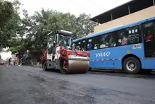 Con la nueva maquinaria se impulsa el desarrollo de obras de recuperación en la avenida Ciudad de Cali