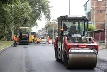 Con la nueva maquinaria se impulsa el desarrollo de obras de recuperación en la avenida Ciudad de Cali