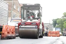 Con la nueva maquinaria se impulsa el desarrollo de obras de recuperación en la avenida Ciudad de Cali