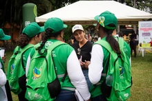 Cali apuesta por la cultura ciudadana y la tenencia responsable de animales de compañía: se realizó jornada en el parque de Capri