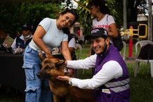 Cali apuesta por la cultura ciudadana y la tenencia responsable de animales de compañía: se realizó jornada en el parque de Capri