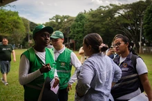 Cali apuesta por la cultura ciudadana y la tenencia responsable de animales de compañía: se realizó jornada en el parque de Capri