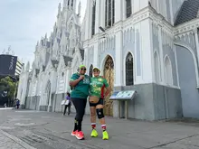 Más de 200 personas se activaron con una caminata que inició en La Ermita, llegó hasta el zoológico y terminó en el Bulevar del Río 