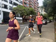 Más de 200 personas se activaron con una caminata que inició en La Ermita, llegó hasta el zoológico y terminó en el Bulevar del Río 