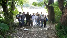 El jarillón del río Cauca se convirtió en un aula abierta para estudiantes de Planeación Territorial de la Universidad de San Buenaventura