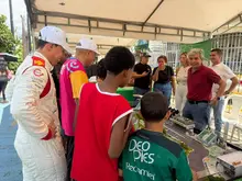 La lluvia opacó el desarrollo del Festival de la Familia este domingo en el Bulevar de Oriente 
