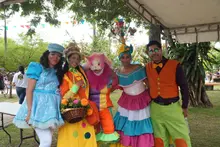 La lluvia opacó el desarrollo del Festival de la Familia este domingo en el Bulevar de Oriente 