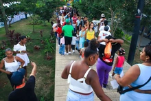 El ‘Festival de la Familia’ en el Bulevar de Oriente; ni la lluvia apagó la fiesta en el ‘Día de la Niñez’