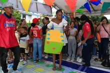 El ‘Festival de la Familia’ en el Bulevar de Oriente; ni la lluvia apagó la fiesta en el ‘Día de la Niñez’