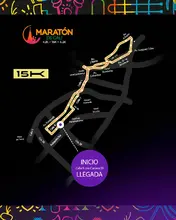 Conozca el recorrido oficial de 42K en la ‘Maratón de Cali 2026’