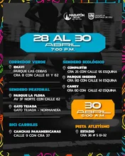 Cali en modo Maratón: semana de activaciones y últimos entrenamientos
