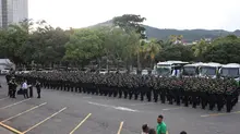 Ya están en Cali los 500 policías que fortalecerán el dispositivo de seguridad para la Maratón