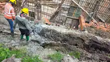 Alcaldía inspecciona e inicia investigación por colapso de muro en obras de sede educativa}