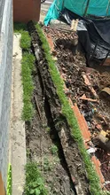 Alcaldía inspecciona e inicia investigación por colapso de muro en obras de sede educativa