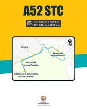 Transporte urbano tradicional asume la operación de las rutas A52 y A57 del MIO