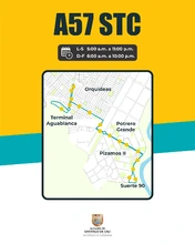 Transporte urbano tradicional asume la operación de las rutas A52 y A57 del MIO
