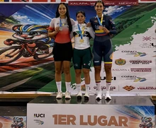 Sheylin Gómez, pistera de ‘Cali Élite’, ganó cuatro medallas y fue figura con Colombia en el ‘Panamericano de México’