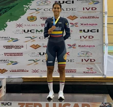 Sheylin Gómez, pistera de ‘Cali Élite’, ganó cuatro medallas y fue figura con Colombia en el ‘Panamericano de México’