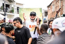 El cantante Kapo visitó Terrón Colorado en una jornada llena de música, memoria y comunidad